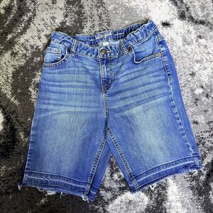 Cat‎ and Jack Girls Size XL Denim Bermuda Shorts